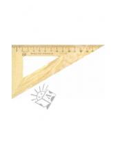Картинка к книге Треугольники - Треугольник 30°/160 мм деревянный (С139)
