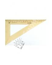 Картинка к книге Треугольники - Треугольник 30°/230 мм деревянный (С137)