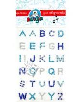 Картинка к книге Хрустальные наклейки - Наклейки детские "Английский алфавит" (RSS007)