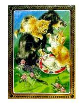 Картинка к книге Мягкий пазл - Мягкий пазл-70. Такса с котятами