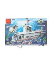 Картинка к книге Brick - Конструктор "Подводная лодка" 382 детали (816/С816А)