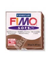 Картинка к книге Полимерная запекаемая глина - FIMO Soft. полимерная глина для моделирования. Цвет: какао (8020-75)