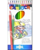 Картинка к книге Universal - Карандаши CARIOCA 12 цветов (в картонной упаковке)