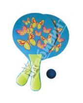 Картинка к книге Премьер-игрушка - Набор теннис "БАБОЧКИ" 2ракетки, 1 мяч (40379)