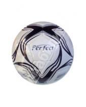 Картинка к книге Премьер-игрушка - Футбольный мяч "PERFECT" белый с геометрическии риунком (45085)