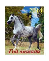 Картинка к книге Календарь настенный 460х600 - Календарь на 2014 год "Год лошади" (13411)