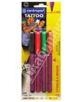 Картинка к книге Сопутствующие товары для детского творчества - Маркеры 4 цвета для татуировок (2880/04)