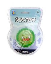 Картинка к книге Angry Birds - Йо-йо "Зеленая свинья с усами. Angry Birds". 60 мм (Т56074)