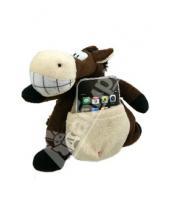 Картинка к книге Cooltoys - Игрушка мягкая "Веселая лошадка". Подставка под телефон. 20 см (GS7994)