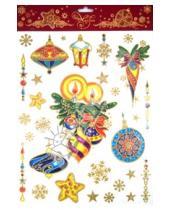 Картинка к книге Новогодние украшения - Украшение новогоднее оконное Елочное украшение (31260)