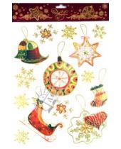 Картинка к книге Новогодние украшения - Украшение новогоднее оконное Елочное украшение (31263)