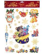 Картинка к книге Новогодние украшения - Украшение новогоднее оконное Елочное украшение (31273)