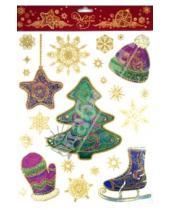 Картинка к книге Новогодние украшения - Украшение новогоднее оконное Зима (31276)