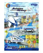 Картинка к книге Машинки - Набор инерционных машинок "Aviation Airways" (2828Т)