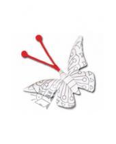 Картинка к книге Игрушки для раскрашивания стираемые - Игрушка для раскрашивания стираемая "Бабочка" (TZ 12541)