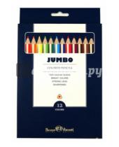 Картинка к книге Bruno Visconti - Цветные карандаши утолщенные "JUMBO" 12 цветов (30-0006)