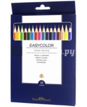 Картинка к книге Bruno Visconti - Карандаши цветные "Easycolor" (18 цветов, трехгранные) (30-0029)
