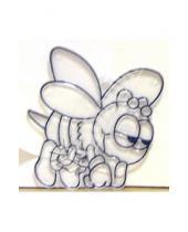 Картинка к книге AMOS - Витраж пластиковый "Пчела" (мини) /19812