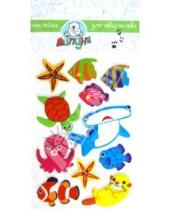 Картинка к книге Воздушные блестящие наклейки - Наклейки детские "Море 2" (ZF010)